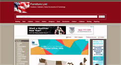 Desktop Screenshot of furniturelist.us